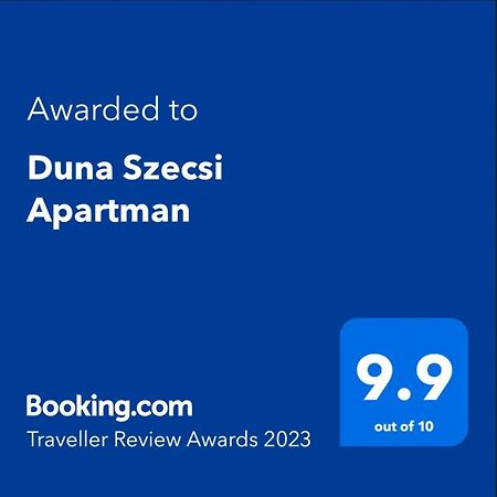 Duna Szecsi Apartman Boedapest Buitenkant foto
